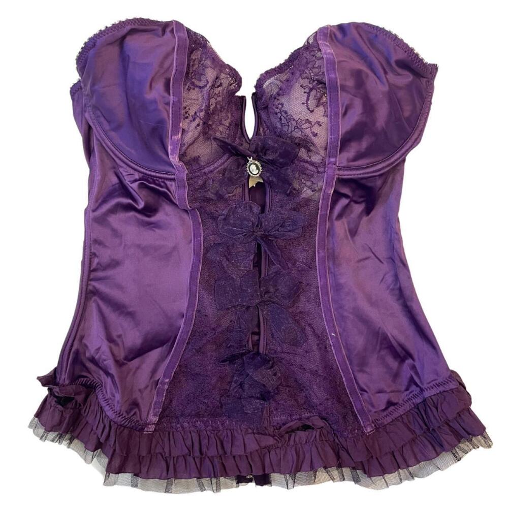 Vintage 2000's royal purple corset